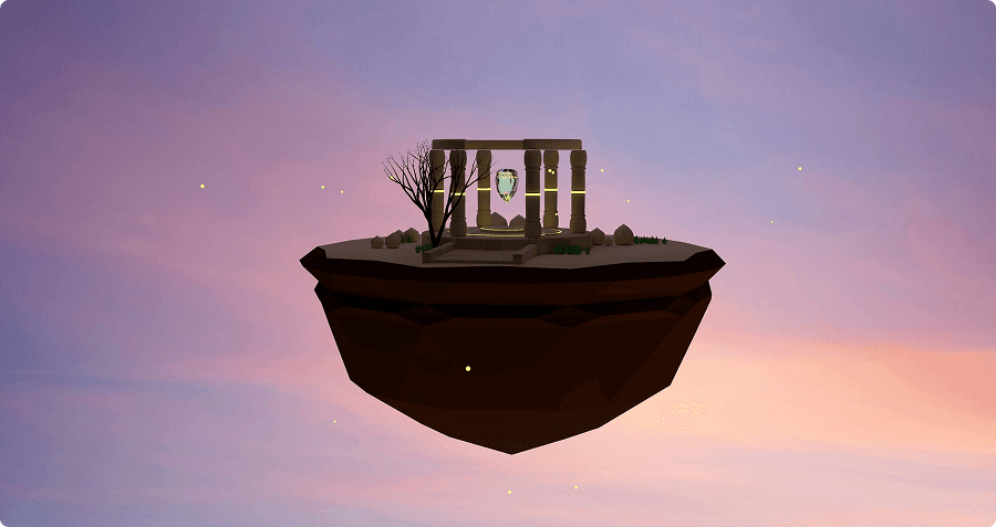 Serious Game Island Illustration